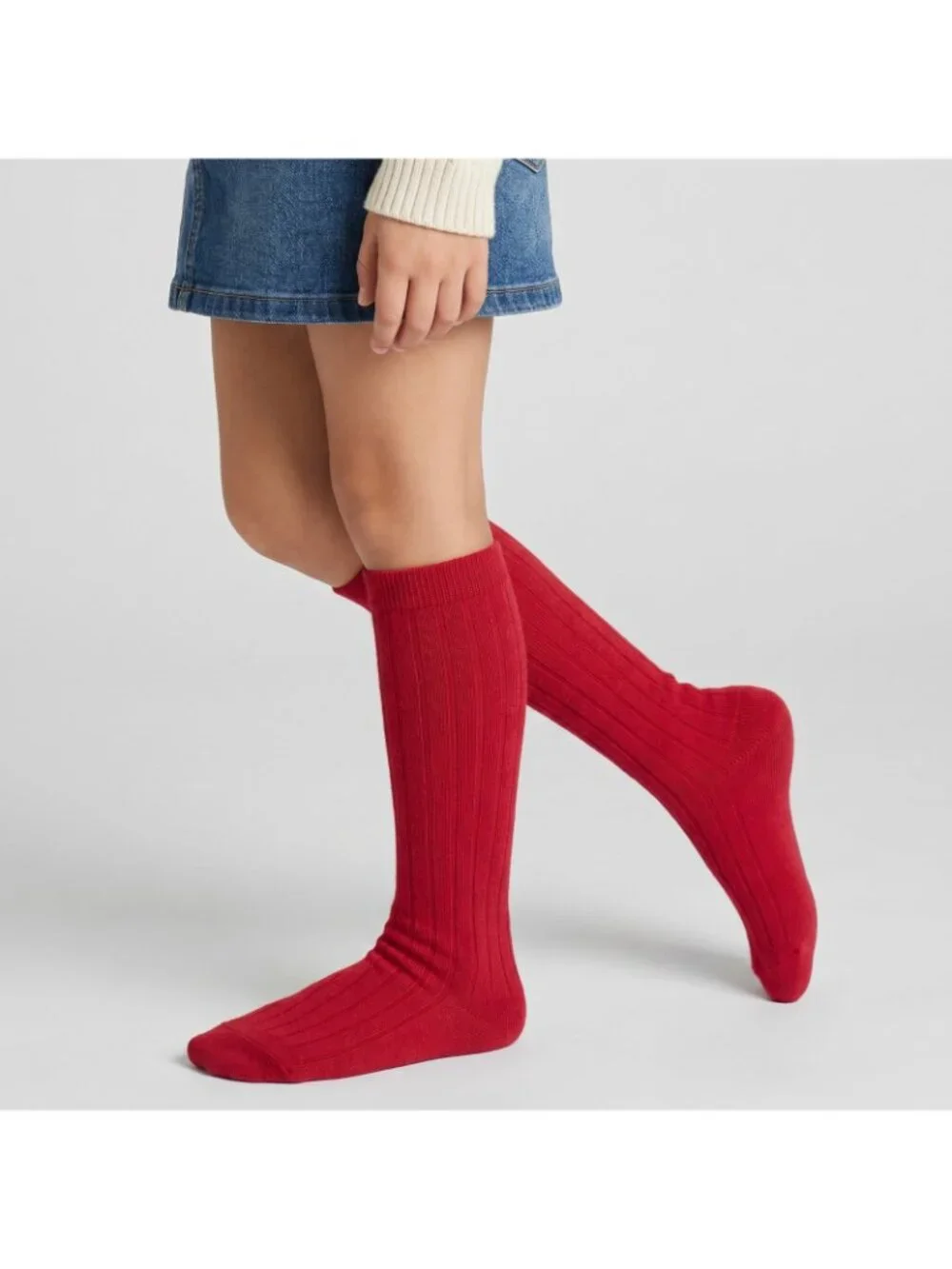 Gymboree Pups & Kisses Girl's Fuchsia Pink Knee High Socks in Child size 5-7 NWT